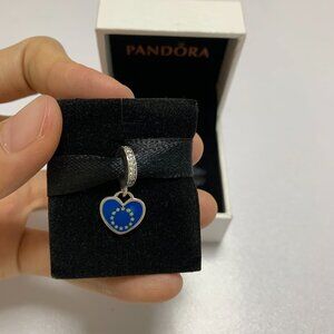 Pandora European Union Flag Exclusive Charm Pendant